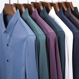 Men's Shirts Solid Color Shirt