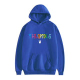 Drippy Hoodies Fall/Winter Bad Bunny Loose Velvet Padded Hooded Sweatshirt