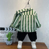 Toddler Boys Jackets Children's Clothing Boys' Striped Jacket Spring and Autumn