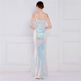 Sequin Evening Dress Sequined Fishtail Formal Dress