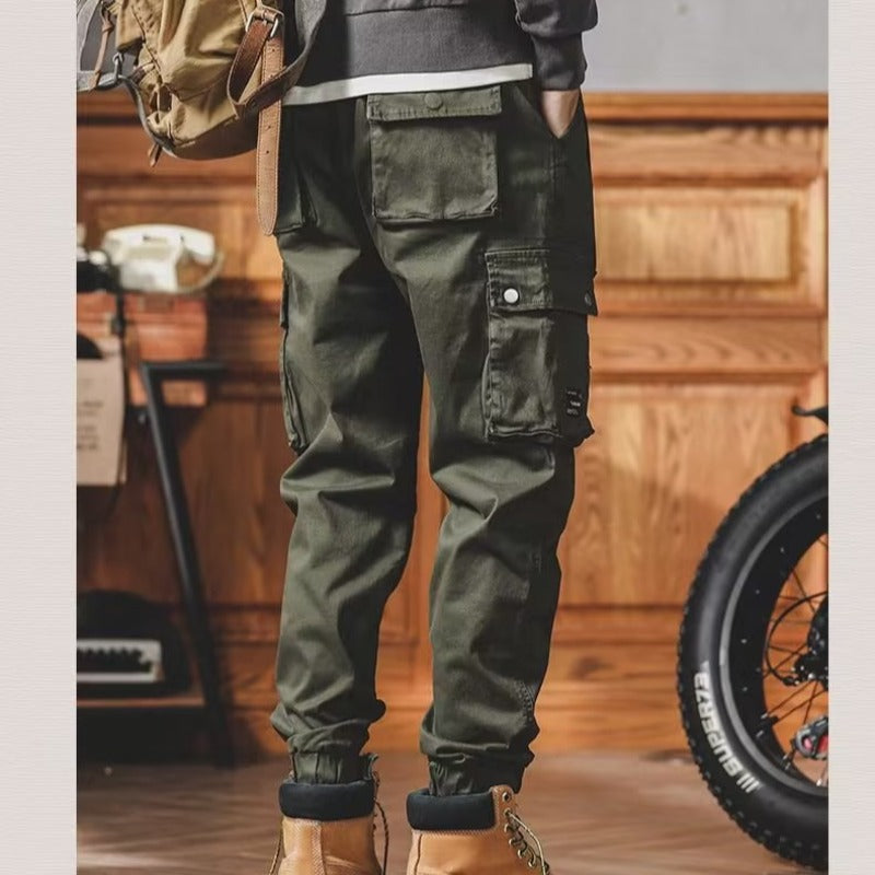 Men Cargo Pants Cargo Pants Spring and Autumn Loose Men's Casual Pants