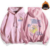 Tom and Jerry Hoodie Sweater Men's Autumn and Winter Long Sleeves Coat