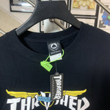 Thrasher T Shirt Thrasher Joint Venture Flame Loose Short Sleeve Autumn Winter Couple