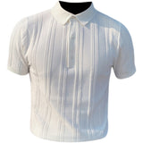 Men Shirts Knitted Lapel T-shirt