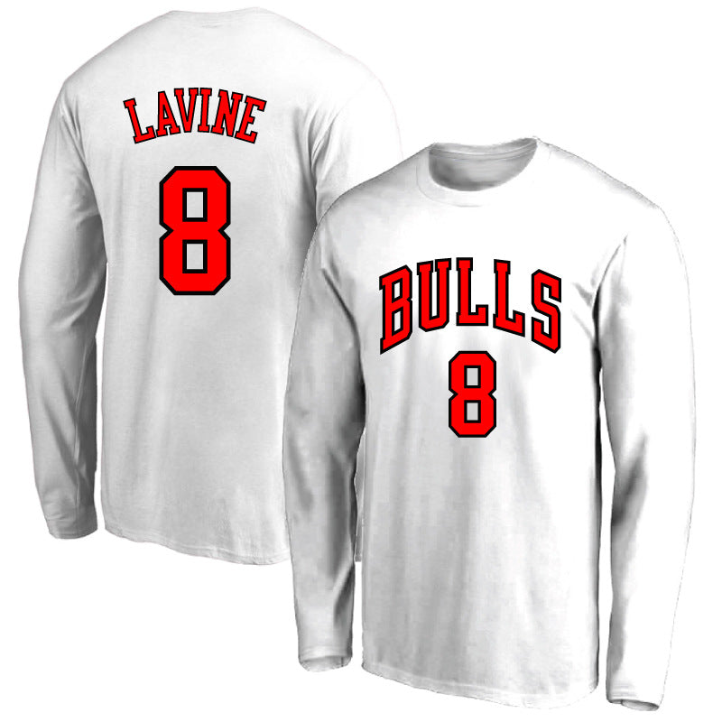 Chicago Bulls Sweatshirt Jersey Training Wear Long Sleeve