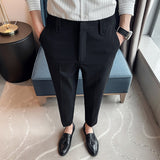 Men Trousers Business Casual Pants