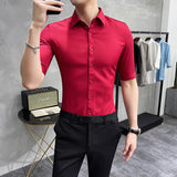 Men Shirt Half Sleeve Shirt