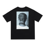 Fog Essentials Tshirts Fashion Brand Fear Of God Essentials Double-Line Men's and Women's BF Loose Character Printed Short-Sleeved T-shirt
