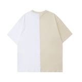 Man Tees Street Fashion Color Block Short Sleeve T-shirt