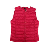 Women Winter Coats Puffer down Vest Autumn and Winter Women's Light Light Vest round Neck None
