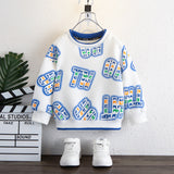 Toddler Boys Sweater Children's Clothing Boys Spring Clothes Suit Sweater