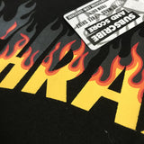 Thrasher T Shirt Summer Couple Skateboard Flame Limited T-shirt