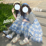 Gothic Lolita Harajuku Style Clothing Alice Lolita Japanese Sailor Collar Op Short Sleeve Dress