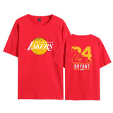In Memory of Kobe T Shirt Casual Fashion Men and Women Short Sleeve