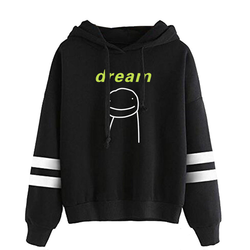 Dreamwastaken Novelty Hoodies Dream Merch Shirt Printed Fashion Loose Sweater