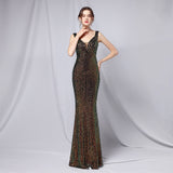 Sequin Evening Dress Sequined Fishtail Formal Dress