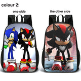 Shadow Backpack Double-Sided Schoolbag Sonic Backpack
