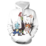 Men and Women Pokemon Pikachu Coat 3D Digital Printing Sweater