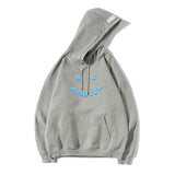 Smiley Face Hoodie Hooded Sweater Men's Loose Large Size Autumn and Winter