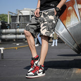 Men Shorts Loose plus-Sized Camouflage Beach Pants