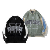 New York NYC Varsity Jacket Colorblock Baseball Uniform Embroidery