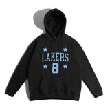 In Memory of Kobe Hoodie No. 8 Kobe Memorial Brushed Hoody Loose plus Size