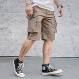 Tactics Style Men Short Shorts Summer Men's Outdoor Travel Light and Comfortable Multi-Pocket Overalls