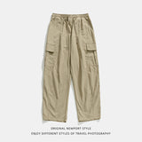 Men Cargo Pants Men's Overalls Men's Spring Loose Casual Pants