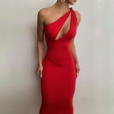 Music Festivals Rave Outfits Dress Summer Sexy Hollow-out Slim Dress for Women