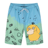 Men and Women Pokemon Pikachu Pant Shorts Cropped Beach Pants Casual