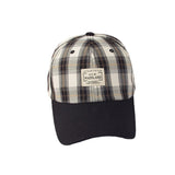 Vintage Check Baseball Cap Plaid