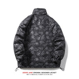 Men Coat down Jacket Men's Winter Loose Fashion Brand Thickened Warm Casual Jacket