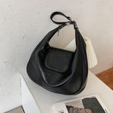 The Teacher Tote Women's Bag Simple Textured Vintage Tote Bag Large Capacity Shoulder Bag