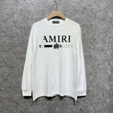 Amiri Long Sleeve T-Shirt Fashion Brand Long Sleeve T-shirt Shirt