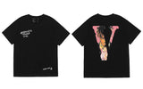 Vlone ShortSleeved Tshirt Men's Casual Fashionable Men's Top