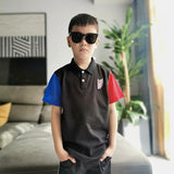 Children Boy Polo Shirts Summer Boys' Short-Sleeved T-shirt