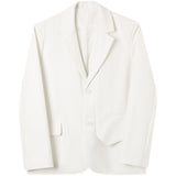Seersucker Suit Two-Piece Suit Solid Color Xiaoxi