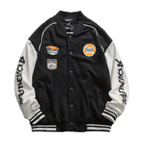 Letterman Jacket Outfit Senior Jackets Varsity Baseball Coat Spring and Autumn Loose Casual Jacket Men's Top
