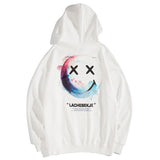 Smiley Face Hoodie Autumn and Winter New Hoodie Men's Printed Pullover