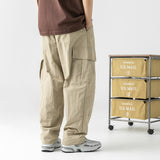 Men Cargo Pants Men's Overalls Men's Spring Loose Casual Pants
