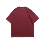 Men T Shirt Summer Casual Tops Men's Clothes Summer Wear Vintage Men's round Neck Short Sleeve Casual Loose Cartoon Rabbit Printed T-shirt