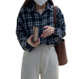 Beth Dutton Outfits Black and White Plaid Shirt for Women Baggy Coat