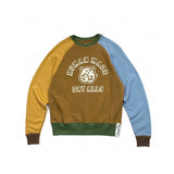 Human Made Sweatshirt Tiger Pattern Stitching Contrast Color Brushed Hoody