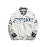 Varsity Jacket for Men Baseball Jacket Spring Stitching Jacket Unisex Tops Casual Fashionable