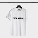 Fog Essentials Tshirts Fear Of God Essentials Fog Short Sleeve High Street Loose Men and Women Couple T-shirt