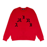 Amiri Women Crew Sweatshirts Crew Neck Sweater