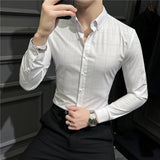 Men Shirts Spring Shirt Long Sleeve