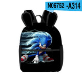 Sonic Backpack Hedgehog Sonic Rabbit Ears Children's Schoolbag Backpack