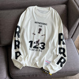 Rrr123 Sweatshirt Personality Printed Loose Sweatshirt