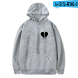 Black Rose Hoodie Payton Moormeier Printed Series Men's and Women's Hooded Sweater Autumn and Winter